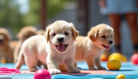 Clases de socialización para cachorros